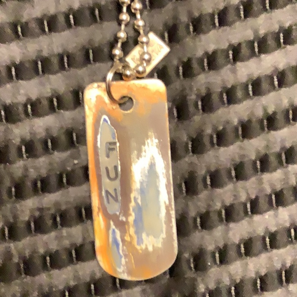 Kate Mesta Dog Tag Necklace